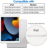 Калъф за iPad 9/ 8/ 7 10.2", Choetech Protective Case, Черен (6)