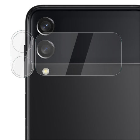 Външни Протектори за Samsung Z Flip 3, iMAK Camera+LCD Glass, Прозрачен (2)