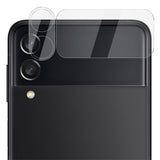 Външни Протектори за Samsung Z Flip 3, iMAK Camera+LCD Glass, Прозрачен (3)