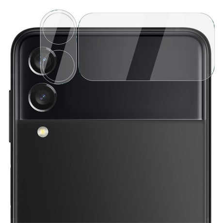 Външни Протектори за Samsung Z Flip 3, iMAK Camera+LCD Glass, Прозрачен (3)