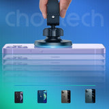 Magsafe Стойка за Кола за iPhone, Choetech Magnetic Vent Holder, Черен (3)