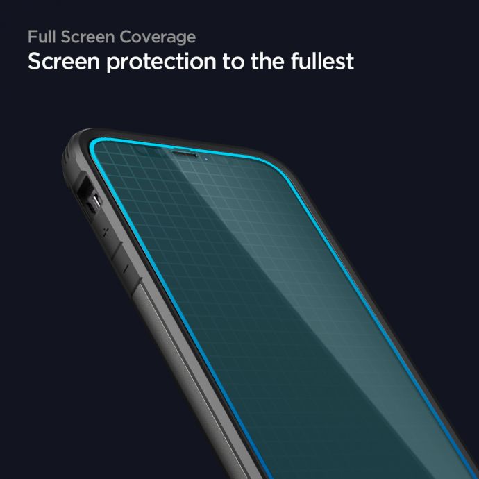 Стъклен Протектор за iPhone 13 Pro / 13, Spigen Slim HD 5D Glass, Прозрачен (2)
