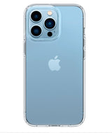Противоударен Силиконов Калъф за iPhone 13 Pro Max, Spigen Liquid Crystal Case, Прозрачен (4)