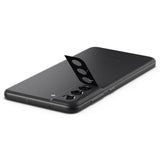 Стъклен Протектор за Камерата на Samsung S21 FE, Spigen EZ Fit Optik Pro Glass tR 2бр., Черен (4)