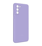Оригинален Силиконов Калъф за Samsung S21 FE, Silicone Cover Case EF-PG990TVE, Лилав (4)