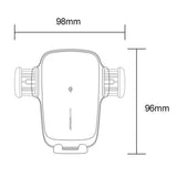 Стойка за Кола с Безжично Зареждане, Joyroom CD Holder 15w, Черен (8)