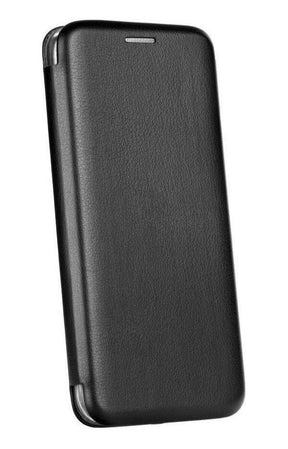 Кожен Калъф за Xiaomi Redmi Note 10 5G, Forcell Elegance Book Case, Черен