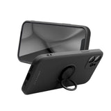 Силиконов Калъф с Поставка за Samsung S22 Ultra, Roar Amber Case, Черен (2)