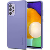 Противоударен Калъф за Samsung A52, Spigen Thin Fit Case, Лилав