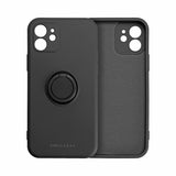 Силиконов Калъф с Поставка за Samsung S22, Roar Amber Case, Черен (3)