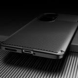 Силиконов Калъф за Huawei P50 Pro, New Carbon Case, Черен (3)