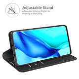 Кожен Калъф за Huawei P50 Pro, Horse Book Case, Черен (2)