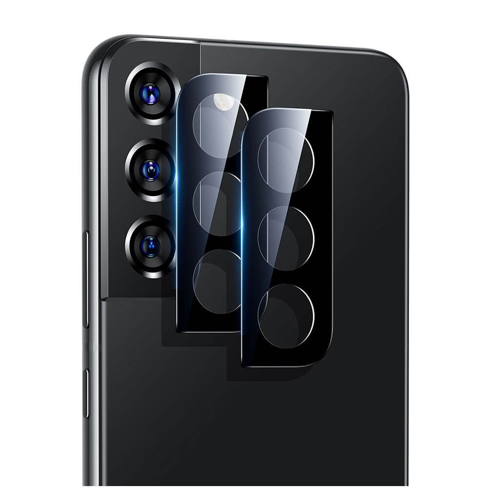 Протектор за Камерата на Samsung S22 Plus, ESR Camera Plate Lens Glass, Черен (2)