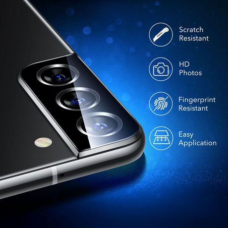Протектор за Камерата на Samsung S22, ESR Camera Plate Lens Glass, Черен (3)