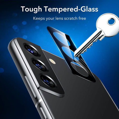 Протектор за Камерата на Samsung S22, ESR Camera Plate Lens Glass, Черен (4)