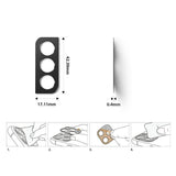 Протектор за Камерата на Samsung S22, Hofi Cam Alu Glass, Черен (3)