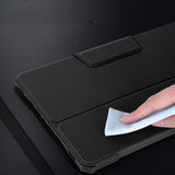 Противоударен Калъф за Samsung Tab S8 Plus/ S7 Plus/ S7 FE, Infiland Stand Case, Черен (6)
