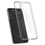 Противоударен Хибриден Калъф за Samsung S22 Plus, Spigen Ultra Hybrid Case, Прозрачен (5)