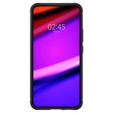 Противоударен Силиконов Калъф за Samsung S22, Spigen Rugged Armor Case, Черен (3)