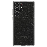Противоударен Блестящ Калъф за Samsung S22 Ultra, Spigen Liquid Crystal Glitter Quartz Case, Прозрачен (2)