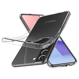 Противоударен Силиконов Калъф за Samsung S22 Plus, Spigen Liquid Crystal Case, Прозрачен (6)