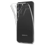 Противоударен Силиконов Калъф за Samsung S22 Plus, Spigen Liquid Crystal Case, Прозрачен (5)
