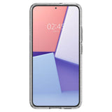 Противоударен Блестящ Калъф за Samsung S22, Spigen Liquid Crystal Glitter Quartz Case, Прозрачен (3)