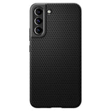 Противоударен Силиконов Калъф за Samsung S22 Plus, Spigen Liquid Air Case, Черен (2)