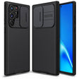 Калъф с Плъзгач за Камера за Samsung S22 Ultra, Nillkin CamShield Case, Черен