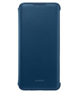 Оригинален Кожен Калъф за Huawei P Smart 2019 Wallet Book Case, Син