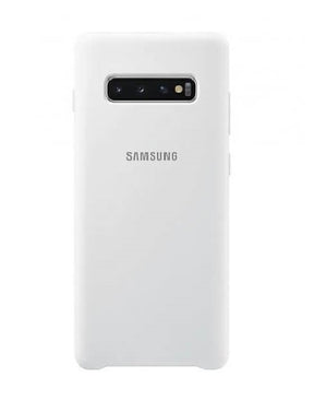 Оригинален Силиконов Калъф за Samsung S10 Silicone Cover Case EF-PG973TWE, Бял