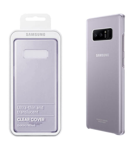 Оригинален Твърд Калъф за Samsung Note 8 Clear Cover Case Ef-Qn950cve, Лилав (4)