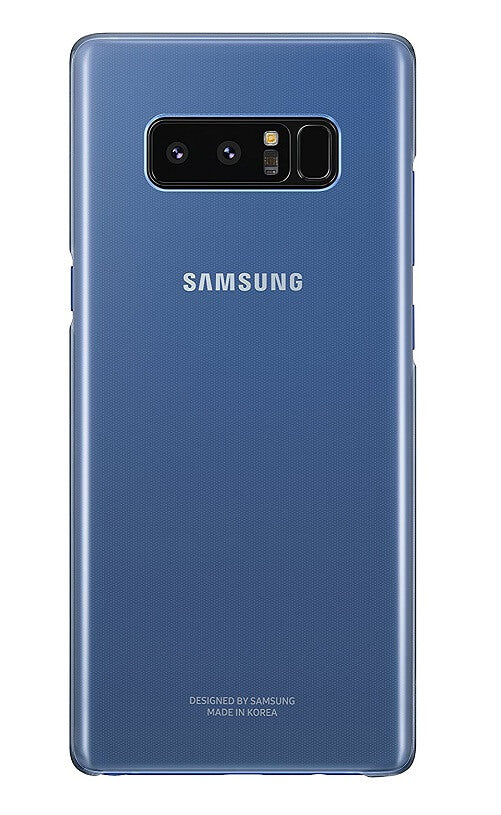 Оригинален Твърд Калъф за Samsung Note 8 Clear Cover Case Ef-Qn950cne, Син (2)