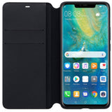Оригинален Кожен Калъф за Huawei Mate 20 Pro Wallet Book Case, Черен (3)