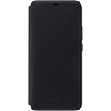 Оригинален Кожен Калъф за Huawei Mate 20 Pro Wallet Book Case, Черен