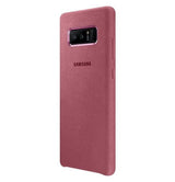 Оригинален Кожен Калъф за Samsung Note 8 Alcantara Cover Case EF-XN950APE, Розов (2)