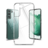 Противоударен Хибриден Калъф за Samsung S22, Ringke Fusion Case, Прозрачен (2)