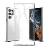 Противоударен Хибриден Калъф за Samsung S22 Ultra, Ringke Fusion Case, Прозрачен (2)