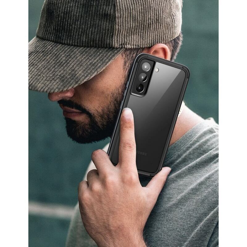 Противоударен Калъф за Samsung S22 Plus, Supcase Ub Edge Pro, Черен (5)