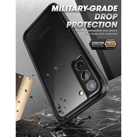 Противоударен Калъф за Samsung S22, Supcase Ub Edge Pro, Черен (4)