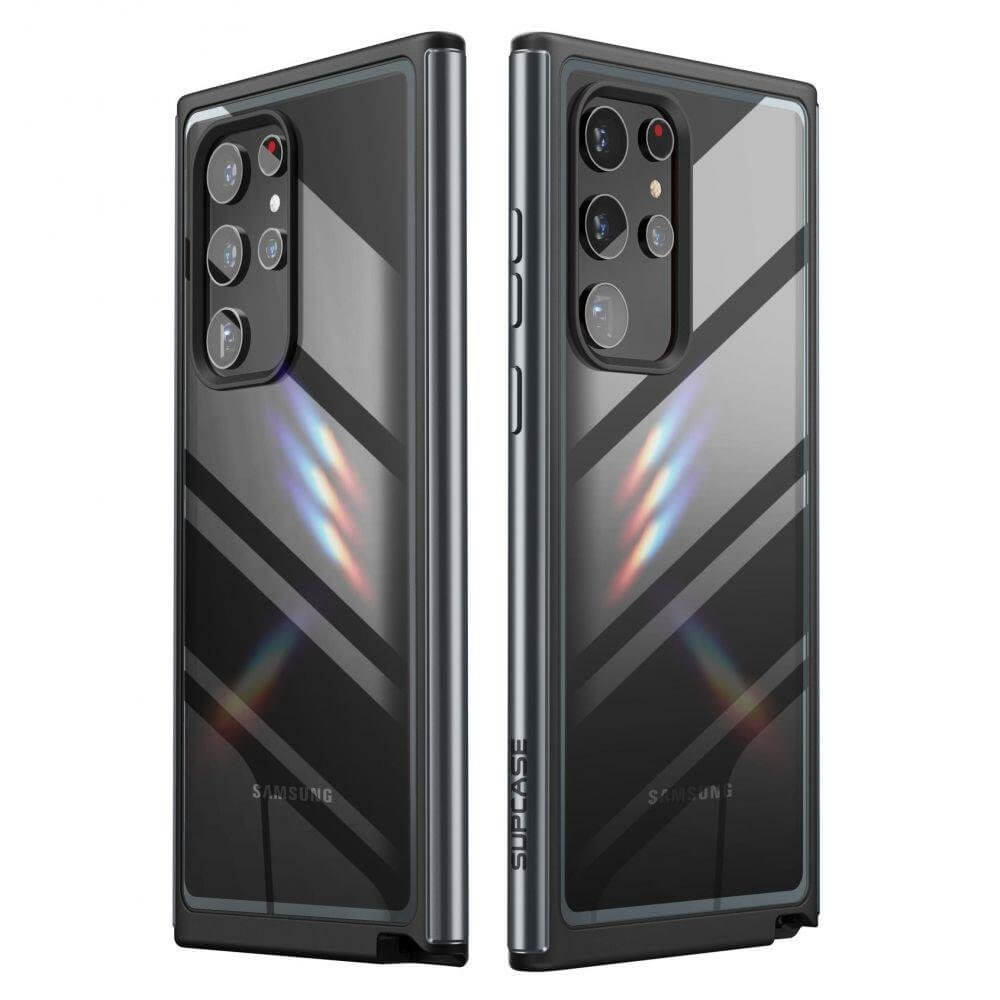 Противоударен Калъф за Samsung S22 Ultra, Supcase Ub Edge Pro, Черен (2)