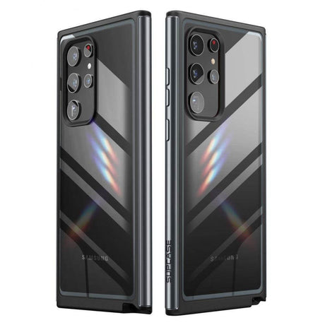 Противоударен Калъф за Samsung S22 Ultra, Supcase Ub Edge Pro, Черен (2)