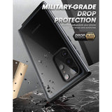 Противоударен Калъф за Samsung S22 Ultra, Supcase Ub Edge Pro, Черен (4)