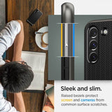Противоударен Калъф за Samsung S22 Plus, Spigen Neo Hybrid Case, Сив (3)