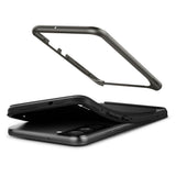 Противоударен Калъф за Samsung S22 Plus, Spigen Neo Hybrid Case, Сив (6)