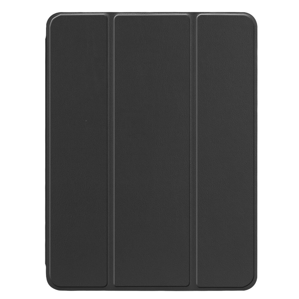 Калъф с Pen Поставка за iPad Air/ 6/ 5 9.7", TriFold Leater Case, Черен (3)