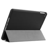 Калъф с Pen Поставка за iPad Air/ 6/ 5 9.7", TriFold Leater Case, Черен (2)