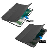 Калъф с Pen Поставка за iPad Air/ 6/ 5 9.7", TriFold Leater Case, Черен (6)