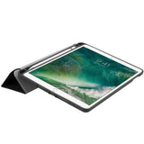 Калъф с Pen Поставка за iPad Air/ 6/ 5 9.7", TriFold Leater Case, Черен (5)