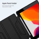 Противоударен Калъф за iPad 9/ 8/ 7 10.2", Nillkin Bumper Case, Черен (5)